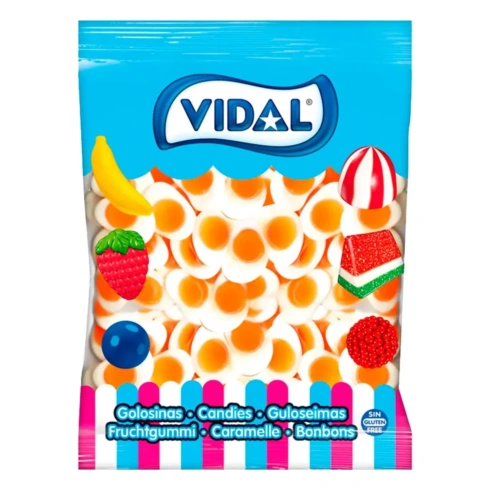 Жувальні цукерки Vidal Fried Eggs 100 г - 1