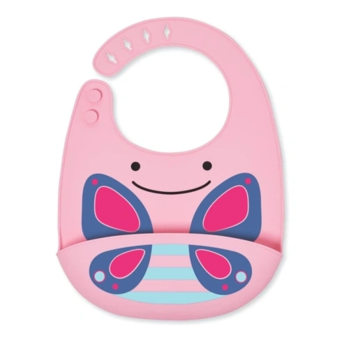 Нагрудник силіконовий Skip Hop Zoo Метелик - 1