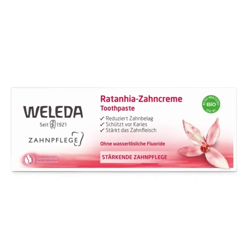 Органічна зубна паста Weleda Ратанія 75 мл - 3