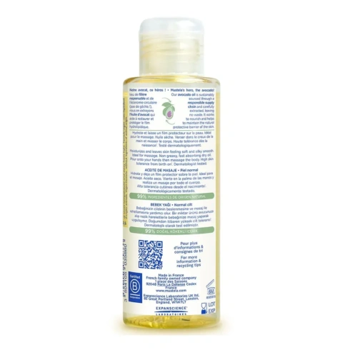 Олія для масажу Mustela 110 мл - 2