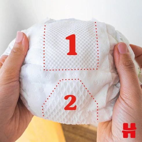 Підгузки Huggies Extra Care Newborn 1 Small (2-5 кг) 22 шт - 7