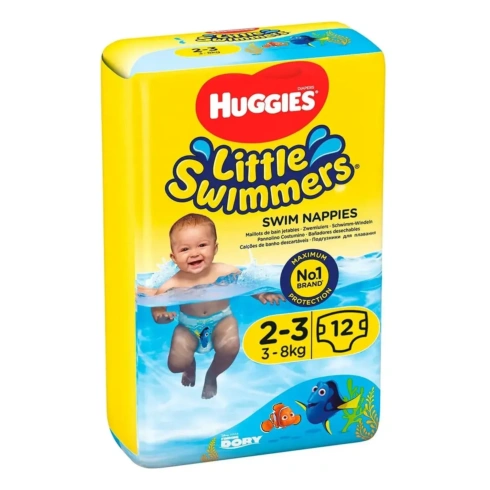 Підгузки-трусики Huggies Little Swimmers 2-3 (3-8 кг) 12 шт - 2
