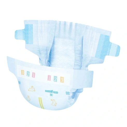 Підгузки GOO.N Plus розмір М (6-11 кг) 56 шт - 3
