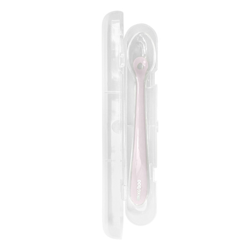 Силіконова ложка Kikka boo у футлярі Pink - 2