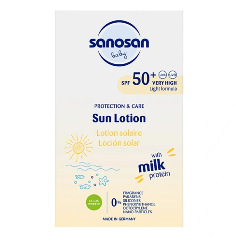 Сонцезахисний лосьйон Sanosan Baby 100 мл - 2