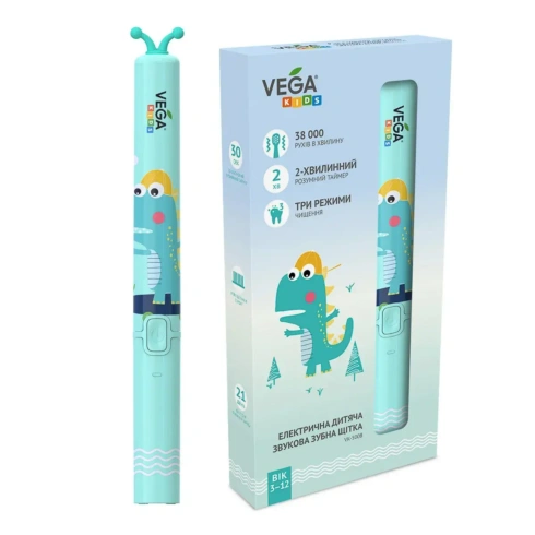 Електрична зубна щітка Vega Kids VK-500B - 2