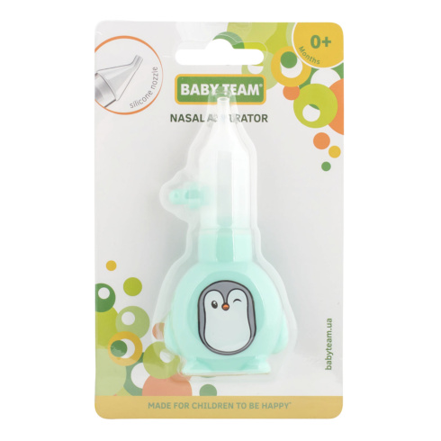 Аспіратор назальний Baby Team Penguin - 3