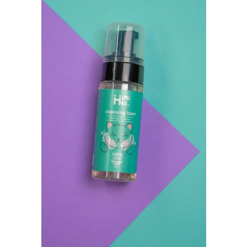 Очищаюча пінка для обличчя Minimi kids beauty 150 мл - 5
