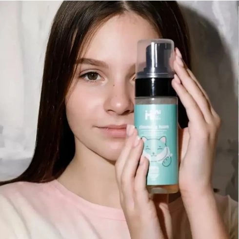 Очищаюча пінка для обличчя Minimi kids beauty 150 мл - 8