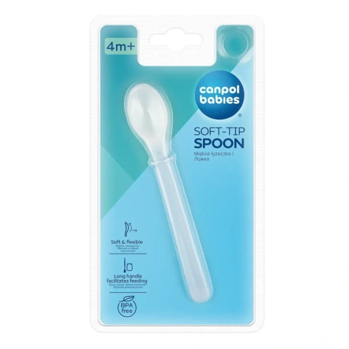 Ложка м'яка силіконова Canpol babies Breeze - 3