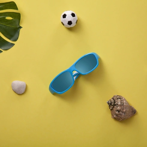 Сонцезахисні окуляри Koolsun Sport біло-бірюзові 3-8 років - 5