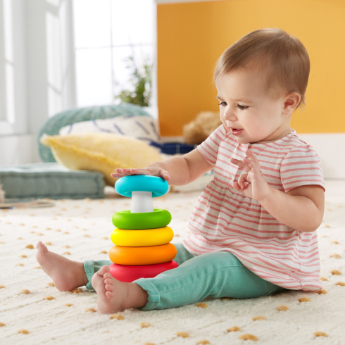 Пірамідка Fisher-Price з екоматеріалов - 6