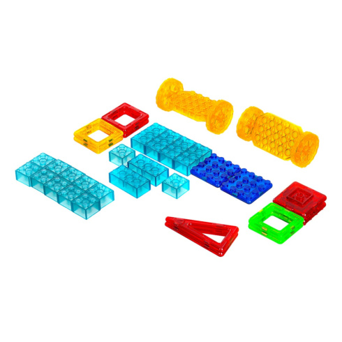 Магнітний конструктор Magplayer Robot Car Kit 32 ел - 4