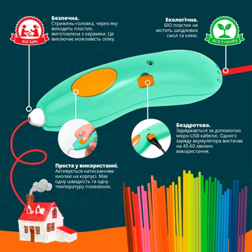 Набір 3Doodler Start Plus Сreative 3D-ручка Стрижні - 5