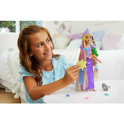 Набір з лялькою Mattel Disney Princess Фантастичні зачіски Рапунцель - 7