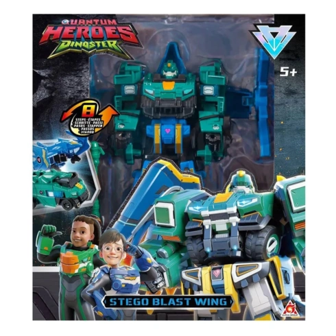 Набір Qurntum Heroes Dinoster Stego Blast Wing 2 - 8