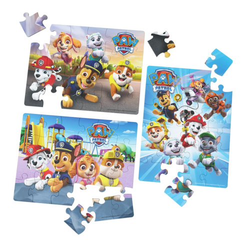 Пазл 3 в 1 Paw Patrol Щенячий патруль Супер 3D 3х24 ел - 3