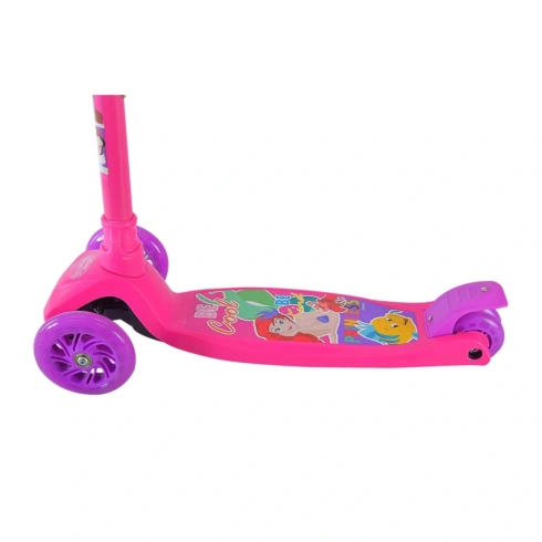 Самокат чотириколісний Disney Mermaid Pink - 4