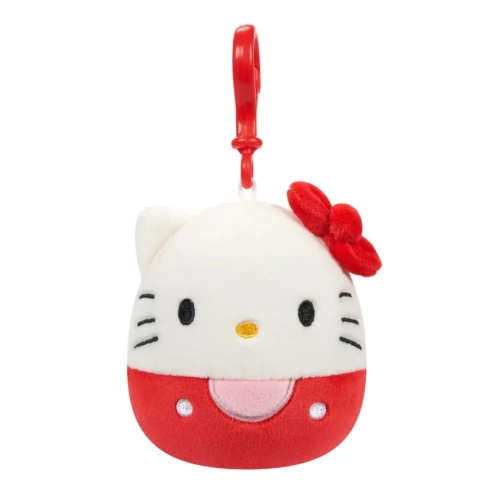 М'яка іграшка на кліпсі Squishmallows Хеллоу Кітті 9 см - 6