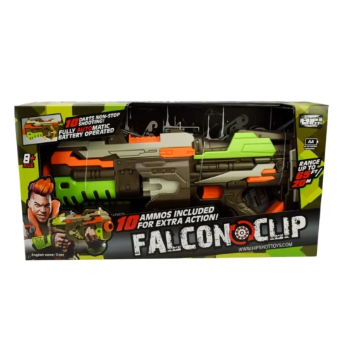 Іграшковий автомат Shantou Falcon clip 10 снарядів - 2