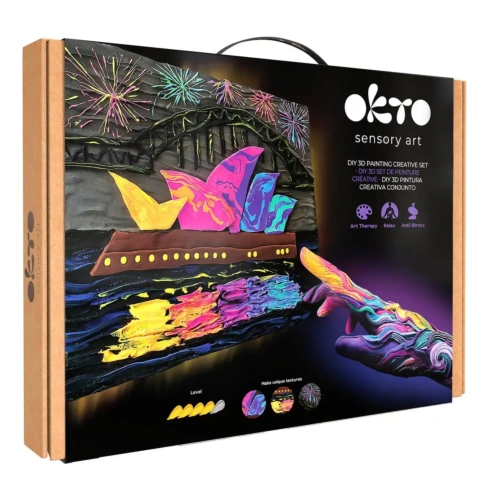 Набір для створення об'ємної картини Okto Sydney Opera House 30 х 40 см - 1