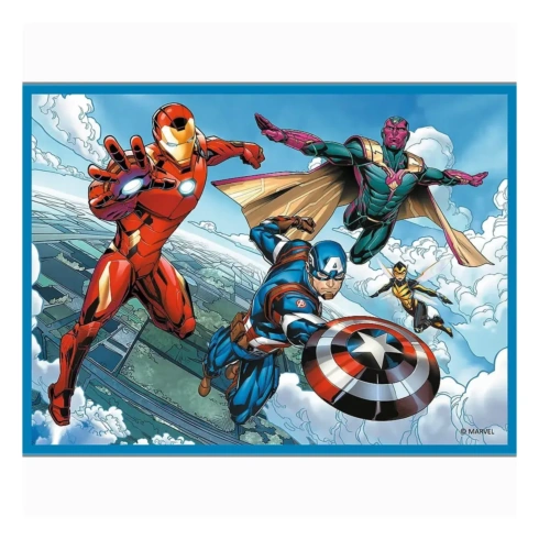 Пазл 2 в 1 Trefl Marvel Герої в дії + мемо - 3