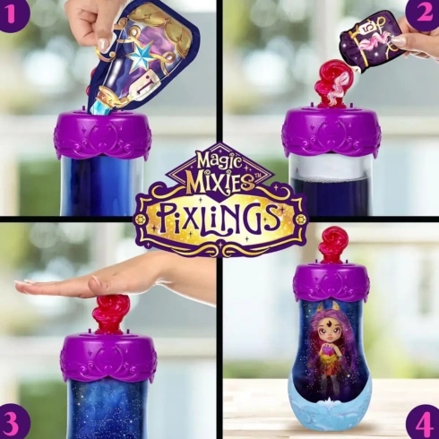 Лялька-сюрприз Magic Mixies Пеппа Пікслінгс - 6