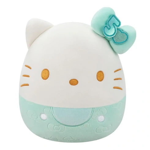 М'яка іграшка Squishmallows Хелоу Кітті в смарагдовому 20 см - 1