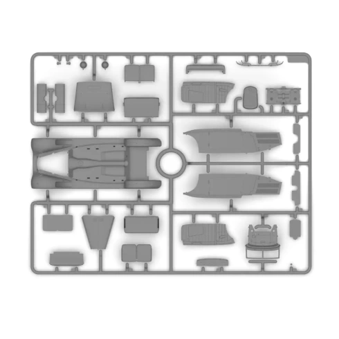 Збірна модель ICM Typ 320 (W142) Cabriolet B 1:35 - 3