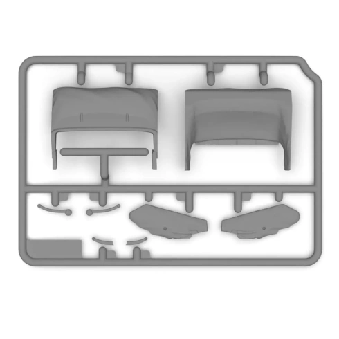 Збірна модель ICM Typ 320 (W142) Cabriolet B 1:35 - 5