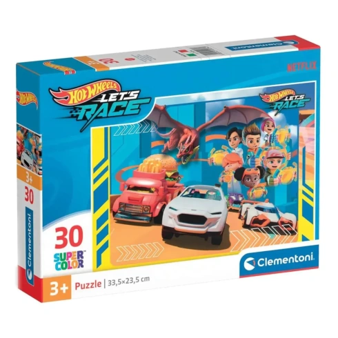 Пазл Clementoni Hot Wheels 30 ел - 1