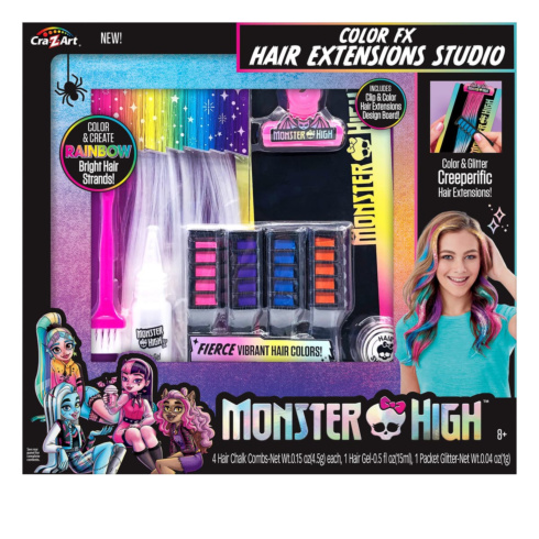 Набір для творчості Cra-Z-Art Monster High Colour FX Студія нарощування волосся - 1