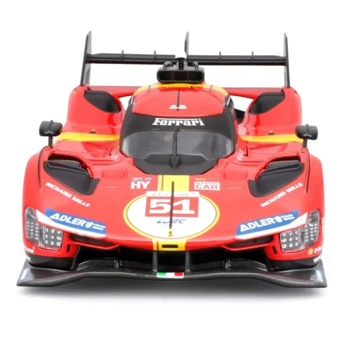 Авто-конструктор Bburago Ferrari 499P LMH 40 ел - 4