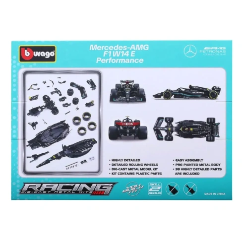 Авто-конструктор Bburago Mercedes-AMG F1 W14 Performance 38 ел - 3