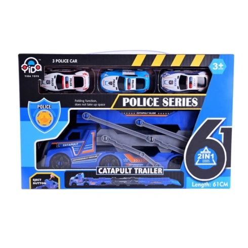 Набір 2 в 1 Shantou Yida Toys Трейлер-трек та машинки Y2140 - 2