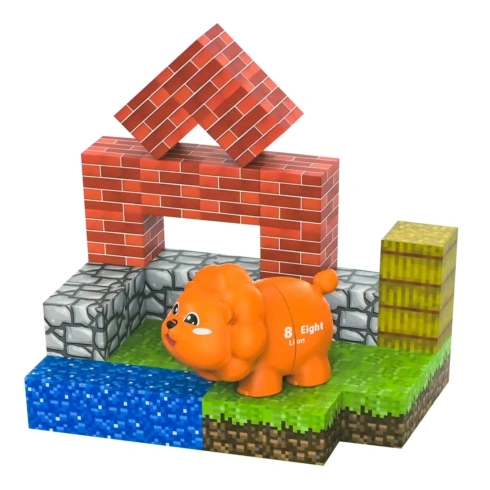 Магнітний конструктор Shantou Solar Cubes Лев - 2