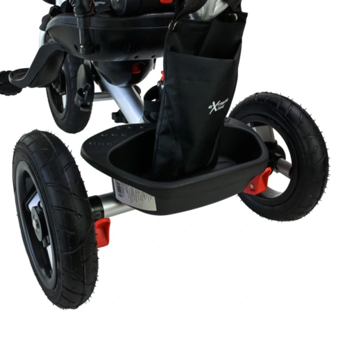 Триколісний велосипед Extreme Motion чорний - 7