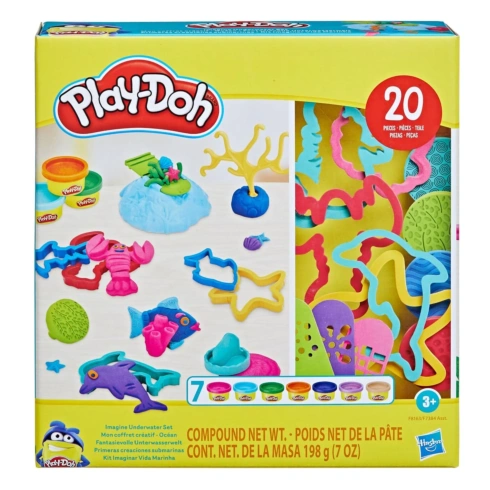 Набір для творчості Play-Doh Креативні колекції Imagine Underwater Set - 1