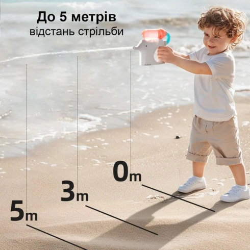 Електричний водяний пістолет Mideer Блакитний - 7