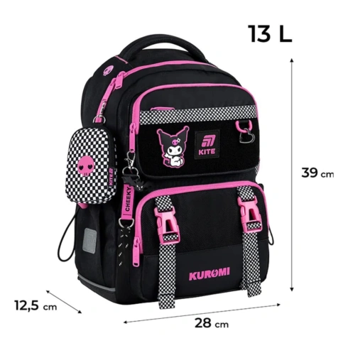 Рюкзак шкільний Kite Kuromi Cheeky - 2