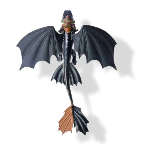 Набір Spin Master Як приручити дракона Беззубик 33 см та вершник Іккінг 7.5 см - 6