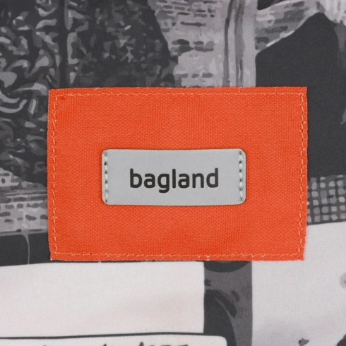 Рюкзак Bagland Stylish M Black and white - 5