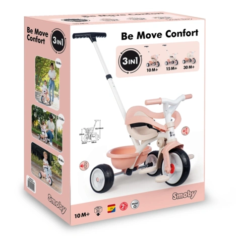 Велосипед Smoby toys 3 в 1 Be move Pink - 2