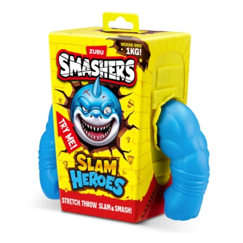 Стретч-іграшка Smashers Slam Heroes Shark Акула - 4