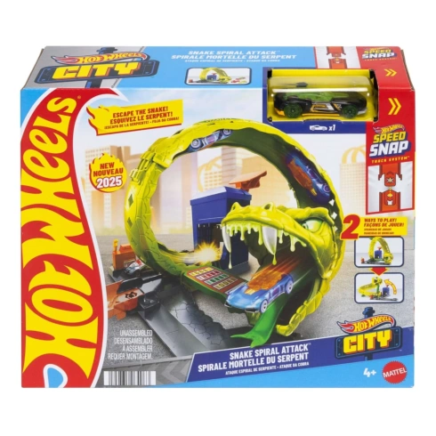 Ігровий набір Hot Wheels Небезпечні створіння Спіральна атака змії - 2