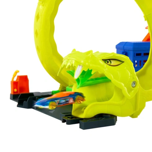 Ігровий набір Hot Wheels Небезпечні створіння Спіральна атака змії - 4