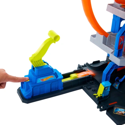 Набір Hot Wheels Гараж з мегапетлею - 3
