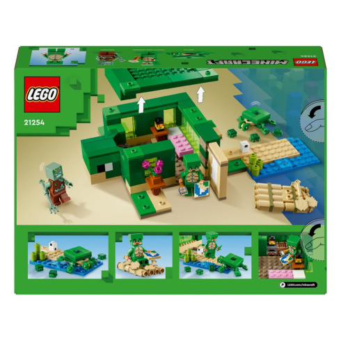LEGO Minecraft Пляжний будинок у формі черепахи 21254 - 9