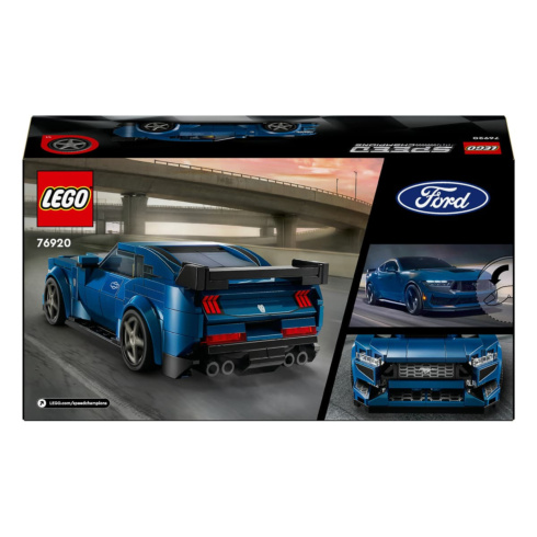 LEGO Speed Champions Спортивний автомобіль Ford Mustang Dark Horse 76920 - 9