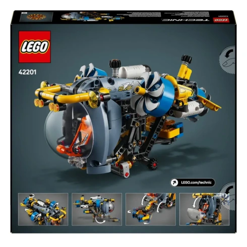 LEGO Technic Глибоководний дослідницький підводний човен 42201 - 6